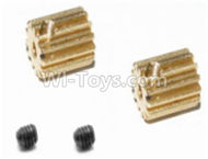 HBX Survivor MT Parts-BRUSHLESS Upgrade Metal Motor Pinion Gears 16T(2pcs) & Set Screws 33mm(2pcs) Parts-12528